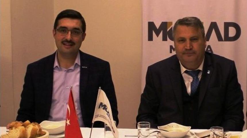 Başkan Tekin, &Ccedil;er&ccedil;i Ve Ekibini Ağırladı