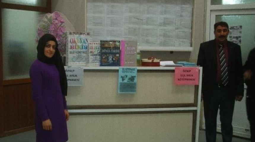 &Ouml;zalp&rsquo;ta K&uuml;t&uuml;phaneler Haftası Etkinlikleri