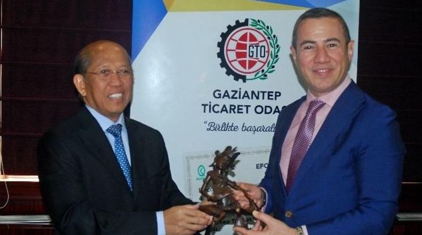 Endonezya Ankara B&uuml;y&uuml;kel&ccedil;isi Wardana&rsquo;nın Gto Ziyareti