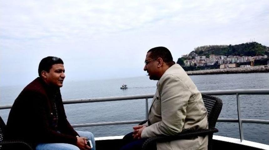 Arap Turizmciler Giresun Adası&rsquo;nı Gezdi