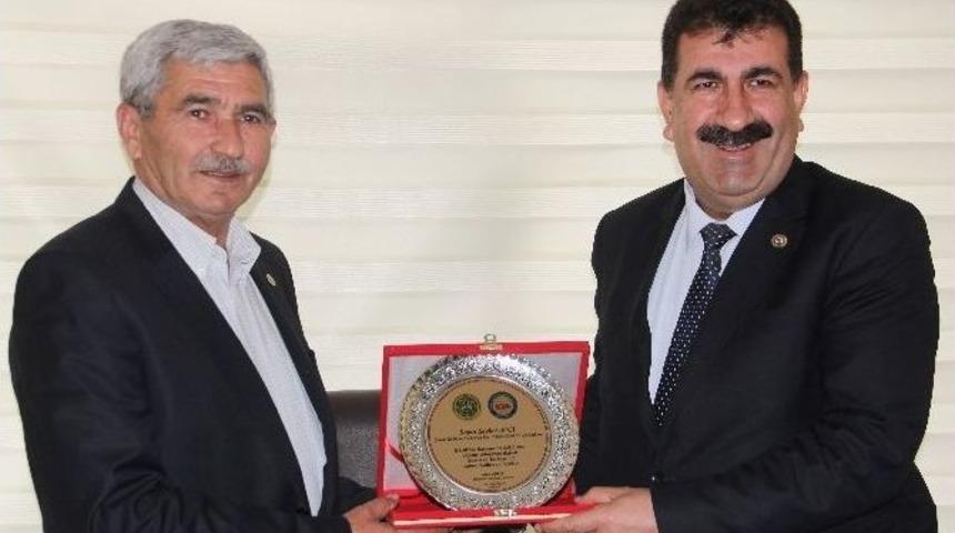 T&uuml;dkiyeb Başkan Yardımcısı &Ccedil;elik&rsquo;ten &Ccedil;orum&rsquo;a Ziyaret