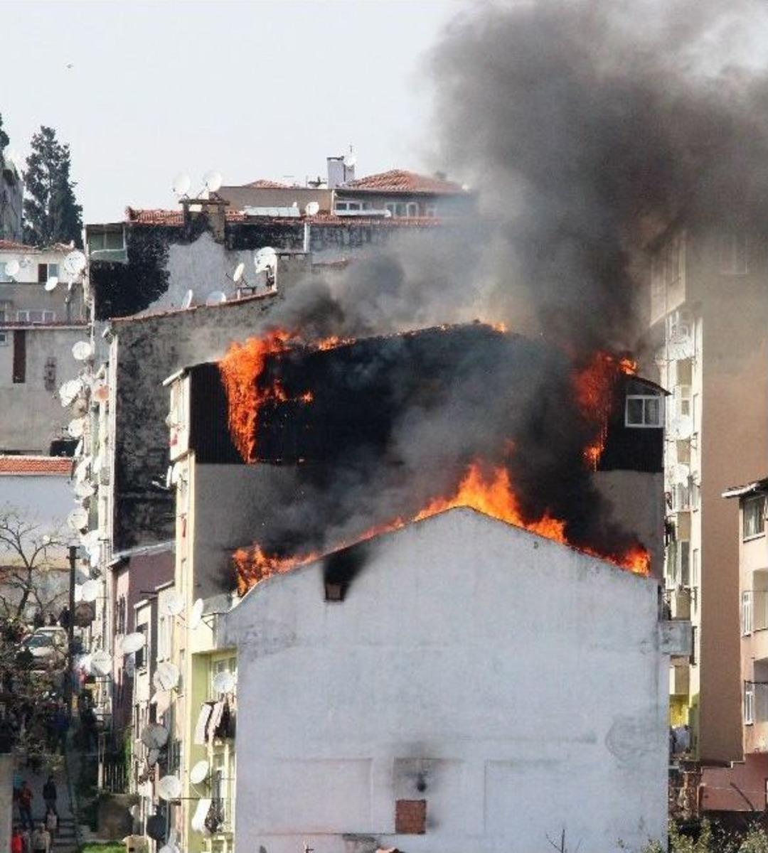 Şişli&rsquo;de Korkutan Yangın