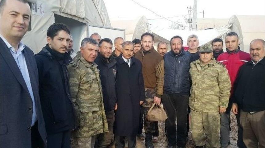 Validen Nusaybin&rsquo;deki Polis Ve Askerlere Moral Ziyareti