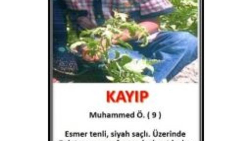 Kaybolan 9 Yaşındaki &Ccedil;ocuk İ&ccedil;in Kayıp Alarmı Devreye Girdi