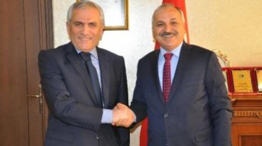 T&uuml;keticinin Korunması Genel M&uuml;d&uuml;r&uuml; Ersoy&rsquo;dan Başkan Din&ccedil;er&rsquo;e Ziyaret