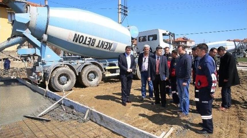 Kula İtfaiye Binasının Temeli Atıldı