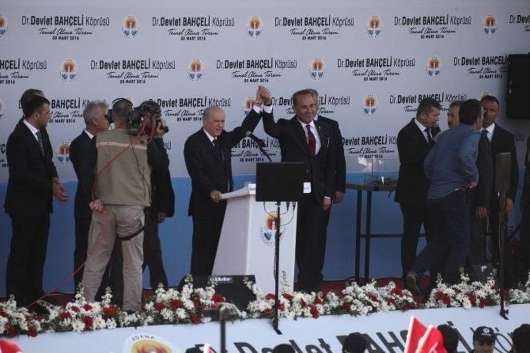 "devlet Bah&ccedil;eli K&ouml;pr&uuml;s&uuml;"n&uuml;n Temeli Atıldı