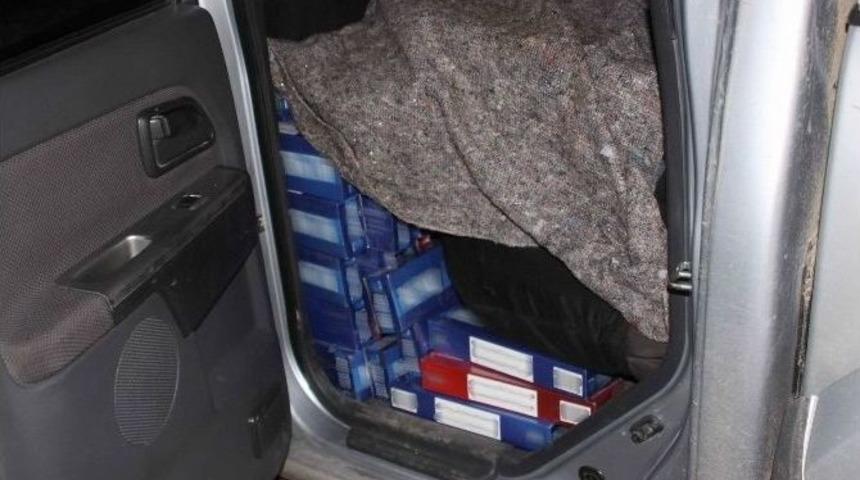 Erzincan&rsquo;da Ka&ccedil;ak Sigara Operasyonu