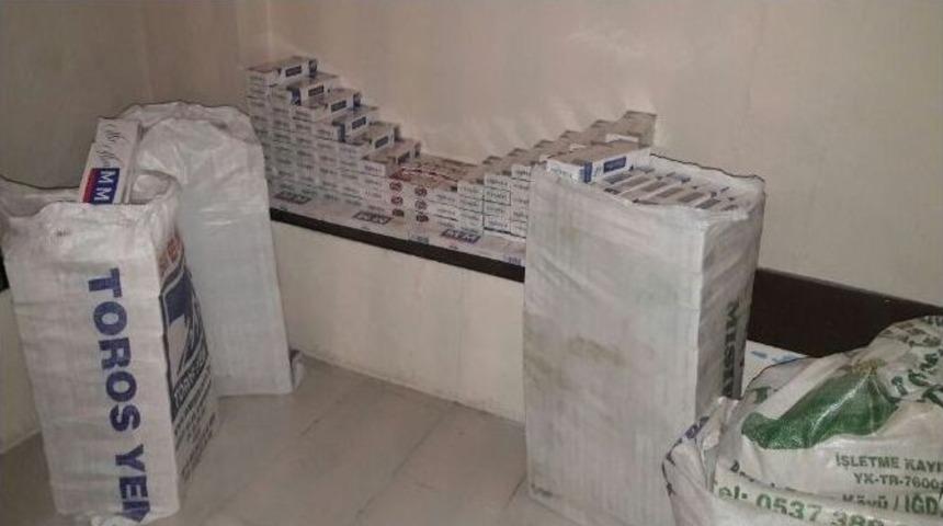 Arpa&ccedil;ay&rsquo;da Polis Ve Jandarma&rsquo;dan Sigara Operasyonu