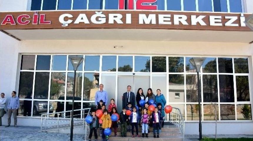 Anaokulu &Ouml;grencilerinden 112 Acil &Ccedil;ağrı Merkezine Ziyaret