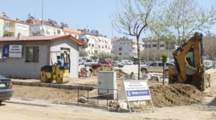 &Ouml;demiş&rsquo;te Kapalı Pazaryeri &Ccedil;alışması