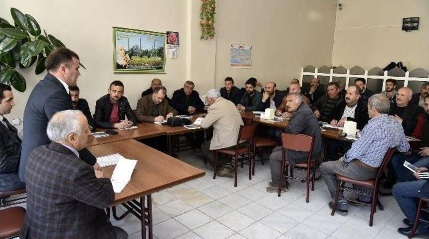 Başkan &Ccedil;imen, Sanayi Esnafına Avm Projesini Anlattı