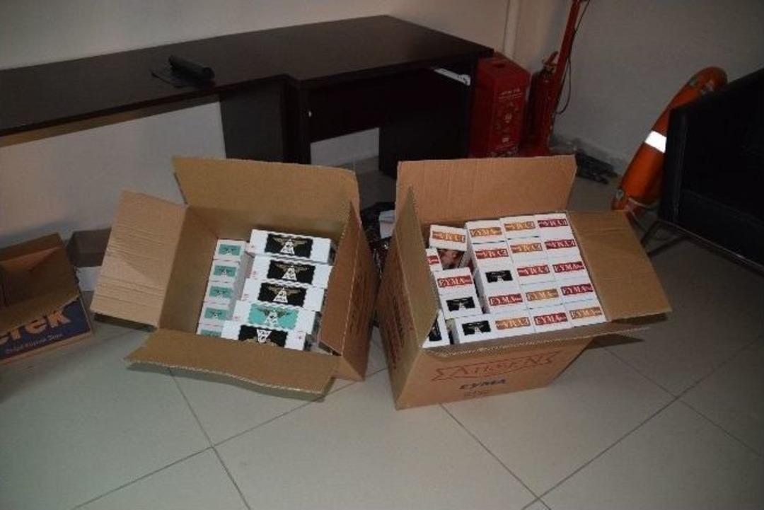 Aliağa&rsquo;da Ka&ccedil;ak Sigara Operasyonu
