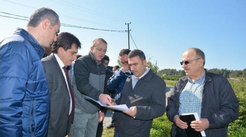 &Ouml;zg&uuml;r Manavgat&rsquo;ta İncelemelerde Bulundu