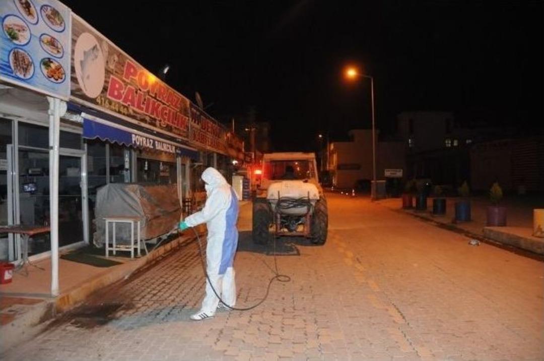 &Ccedil;an Belediyesi İla&ccedil;lama &Ccedil;alışmalarına Başladı