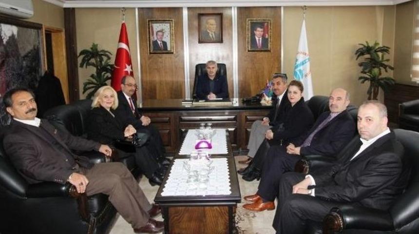 Kızılay Derneği Bayburt Şubesinden Başkan Memiş&rsquo;e Ziyaret