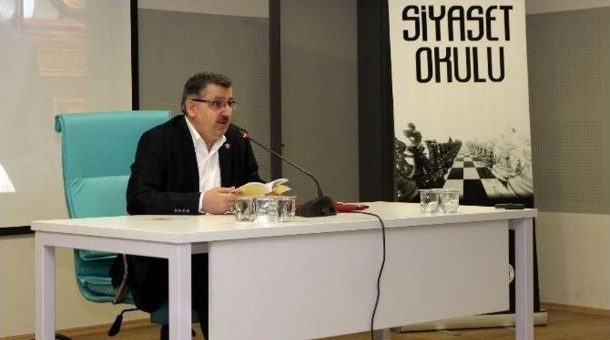 Ahmet G&uuml;ndoğdu, Siyaset Okulu&rsquo;na Konuk Oldu