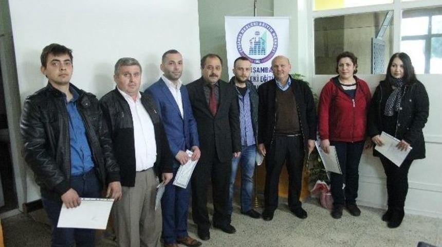 Mesleki Eğitim Merkezi&rsquo;nde Belge T&ouml;reni