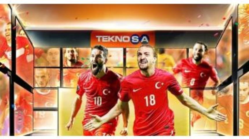 Teknosa, 5 Şanslı &Ccedil;ifti Milli Takıma Destek İ&ccedil;in Fransa&rsquo;ya G&ouml;nderiyor