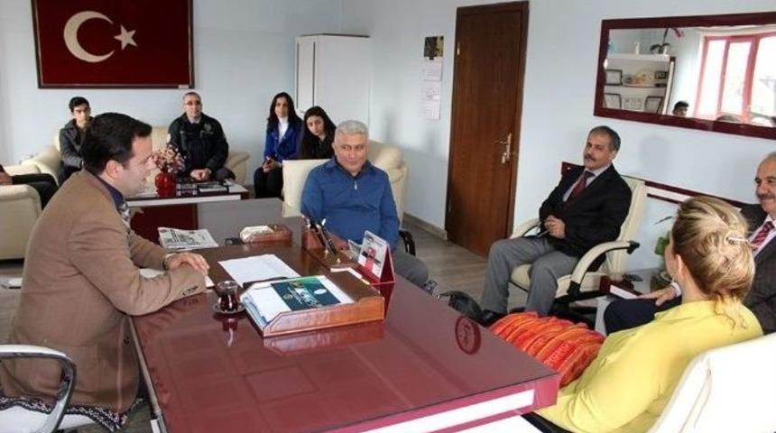 Ygs Başarılarını Kaymakam İle Paylaştılar