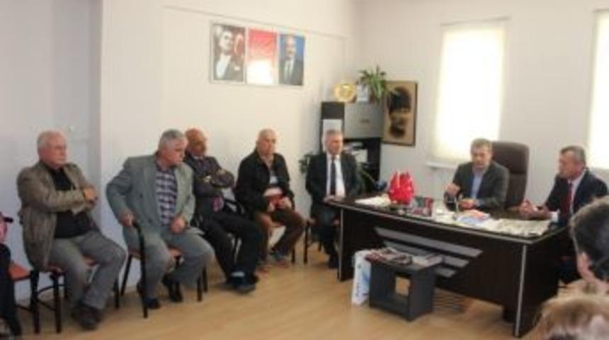 Başkan Tahir Şahin Ve Cevat Durak Ziyaretlerini Tamamladı