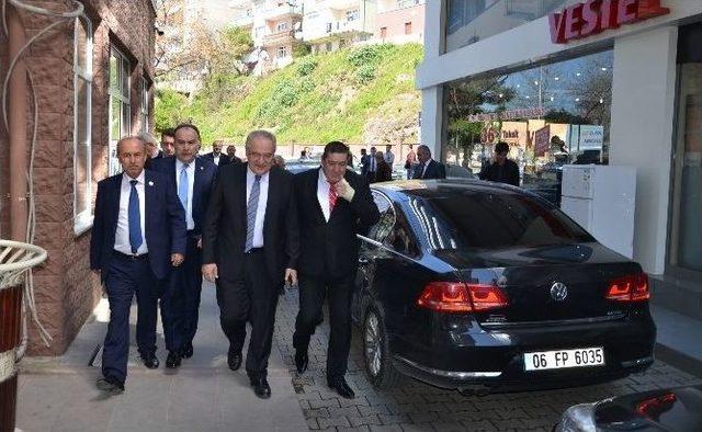 Chp Genel Başkan Yardımcısı Haluk Koç Alaplı’yı Ziyaret Etti