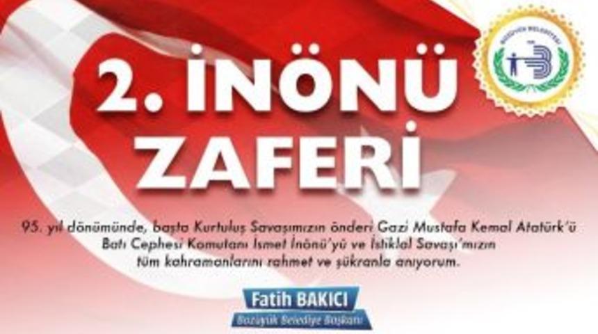 Boz&uuml;y&uuml;k Belediye Başkanı Fatih Bakıcı;
