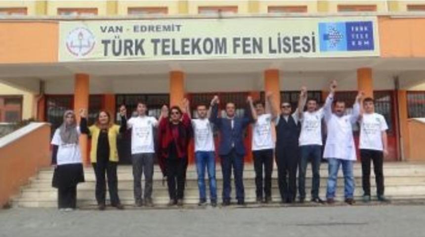 Van T&uuml;rk Telekom Fen Lisesi Ygs&rsquo;de &Ccedil;ıtayı Aştı