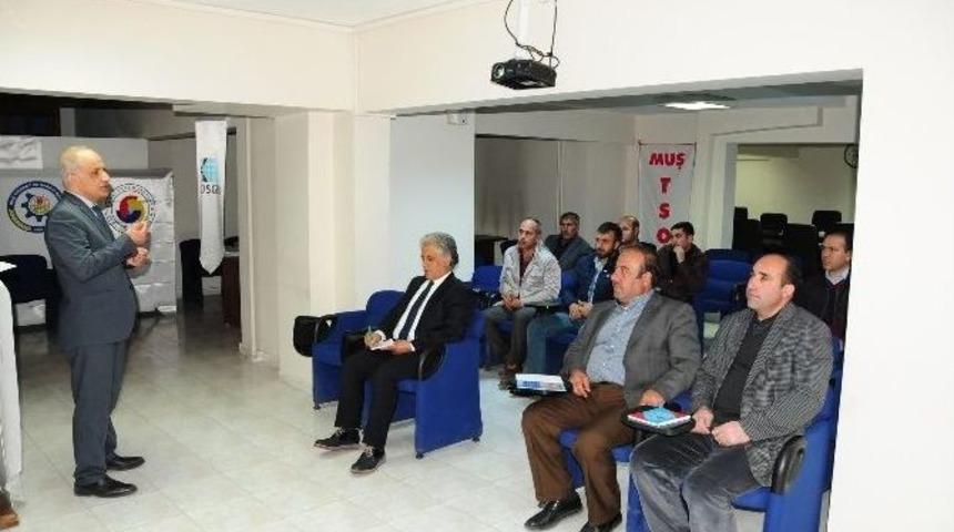 Muş Tso&rsquo;da Bilgilendirme Toplantısı