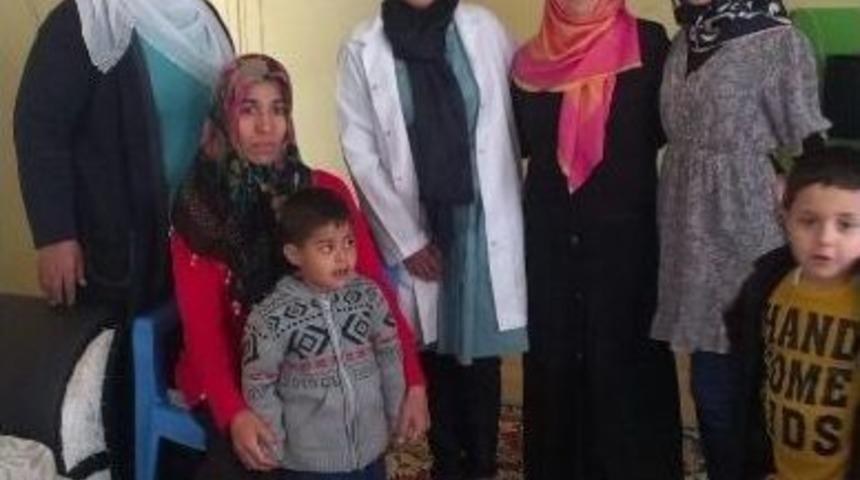 Samsat&rsquo;ta Engelli Bayanlara Sa&ccedil; Bakım Hizmeti Veriliyor