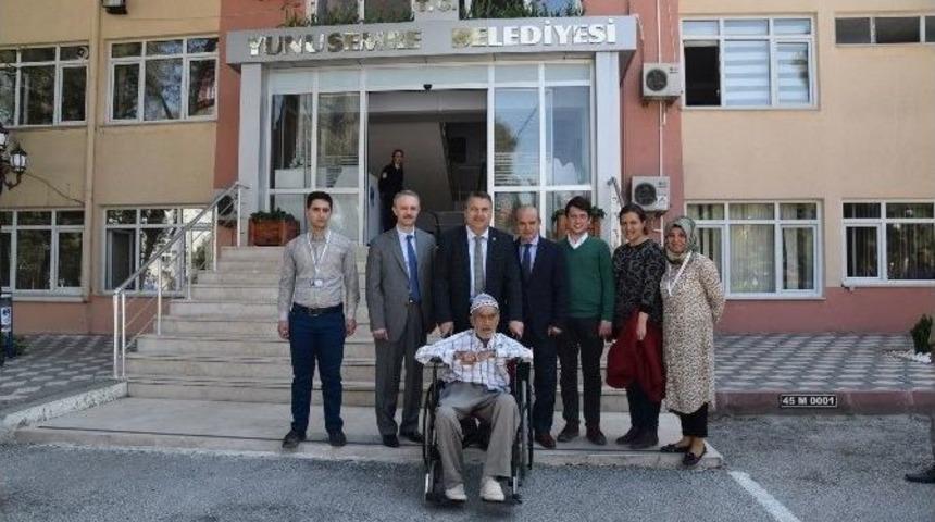 Engelli Vatandaştan Başkan &Ccedil;er&ccedil;i&rsquo;ye Teşekk&uuml;r