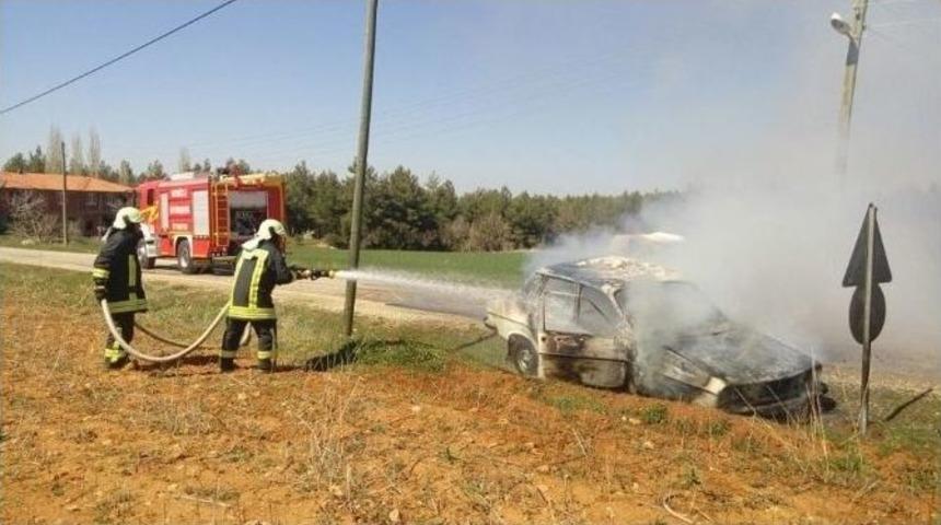 Engelli S&uuml;r&uuml;c&uuml;n&uuml;n Protezleri Yandı