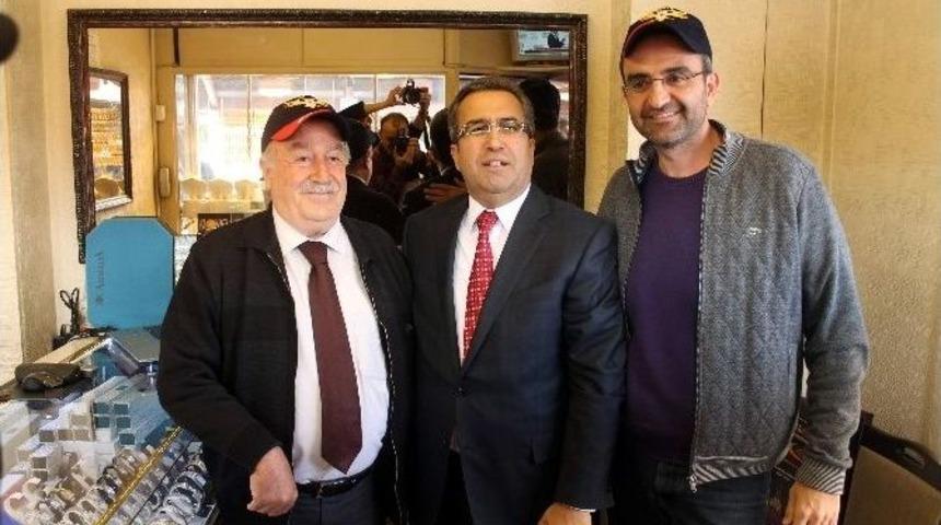 Konya Emniyet M&uuml;d&uuml;r&uuml; Demir&rsquo;den Esnaf Ziyareti