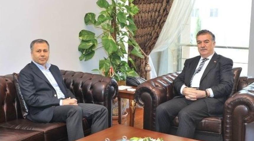 Gaziantep Valisi Yerlikaya, Vali Al&rsquo;ı Ziyaret Etti