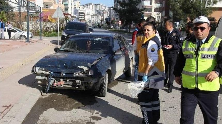 Samsun&rsquo;da Trafik Kazası: 1 Yaralı