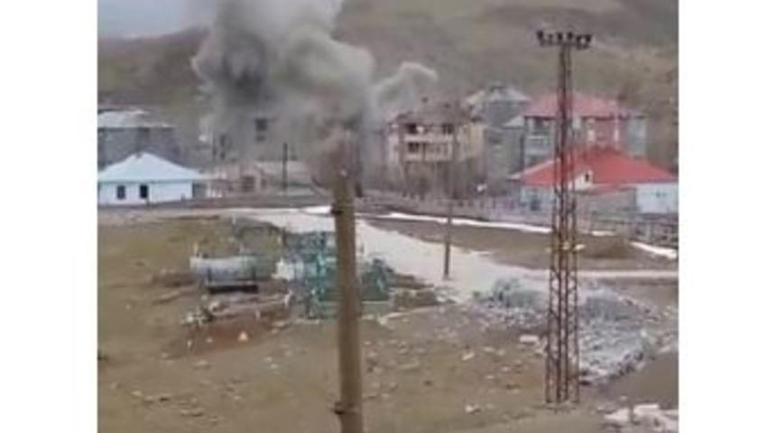 Y&uuml;ksekova&rsquo;da Pkk&rsquo;lıların Kaldığı Bina Vuruldu