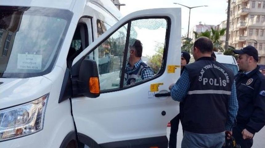 Kayınpederinin Aracını Kurşunladı