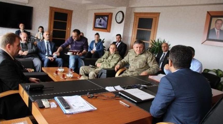 Varto&rsquo;da Kurum Amirleri Toplantısı