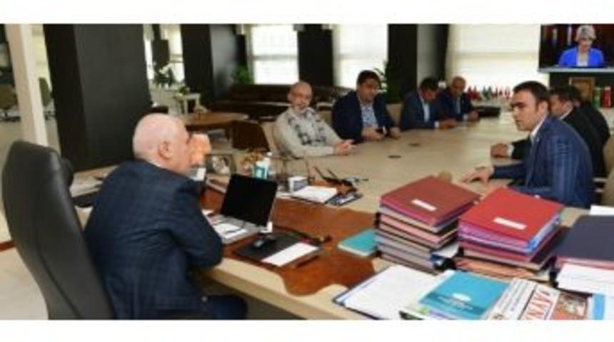 Muhtarlardan Başkan Bozbey&rsquo;e Ziyaret