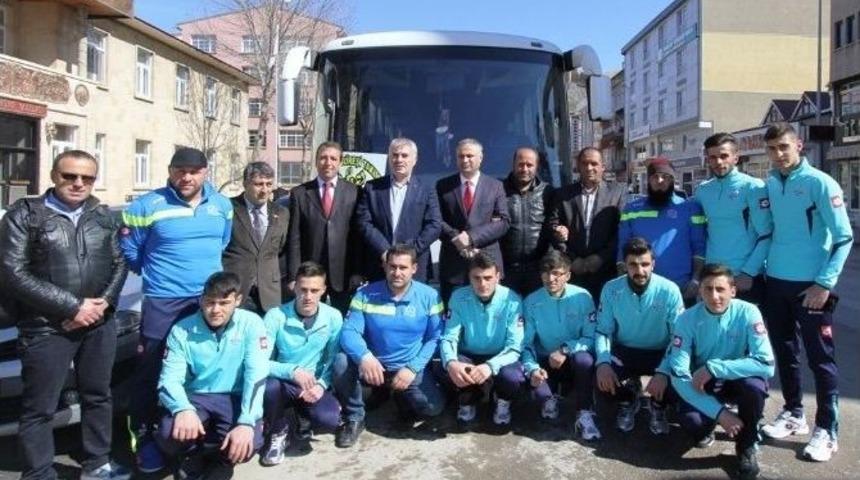 Bilek G&uuml;reşi Sporcuları Antalya&rsquo;ya Uğurlandı