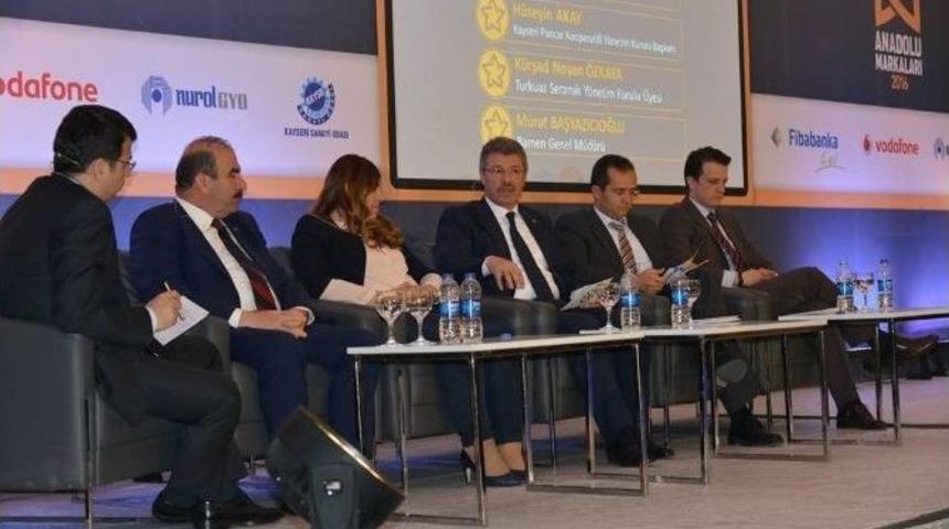 Kayseri&rsquo;de Anadolu Markaları Paneli Ger&ccedil;ekleştirildi