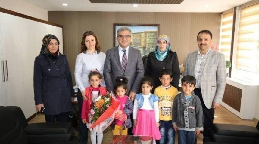 Miniklerden Belediyeye Atık Yağ Ziyareti