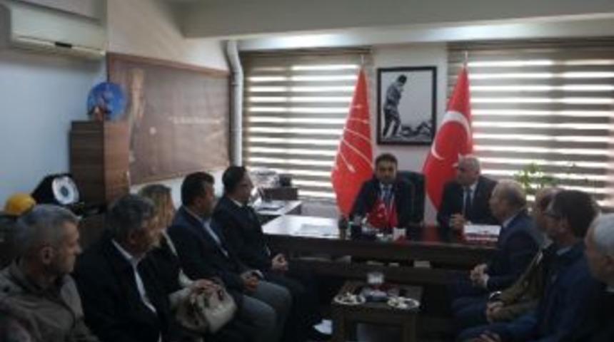 Mhp&rsquo;den Chp&rsquo;ye Ge&ccedil;miş Olsun Ziyareti