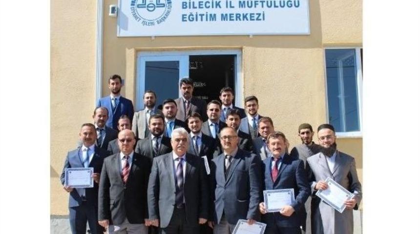 Bilecik M&uuml;ft&uuml;l&uuml;ğ&uuml; Hizmet İ&ccedil;i Eğitim Kursu Sona Erdi