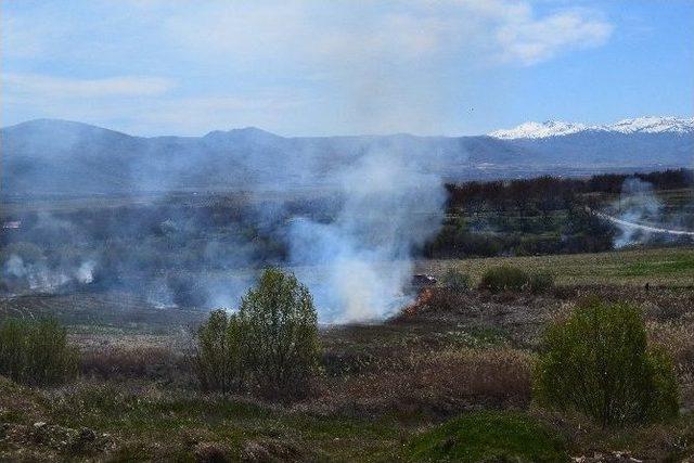 Malatya’da Yangın