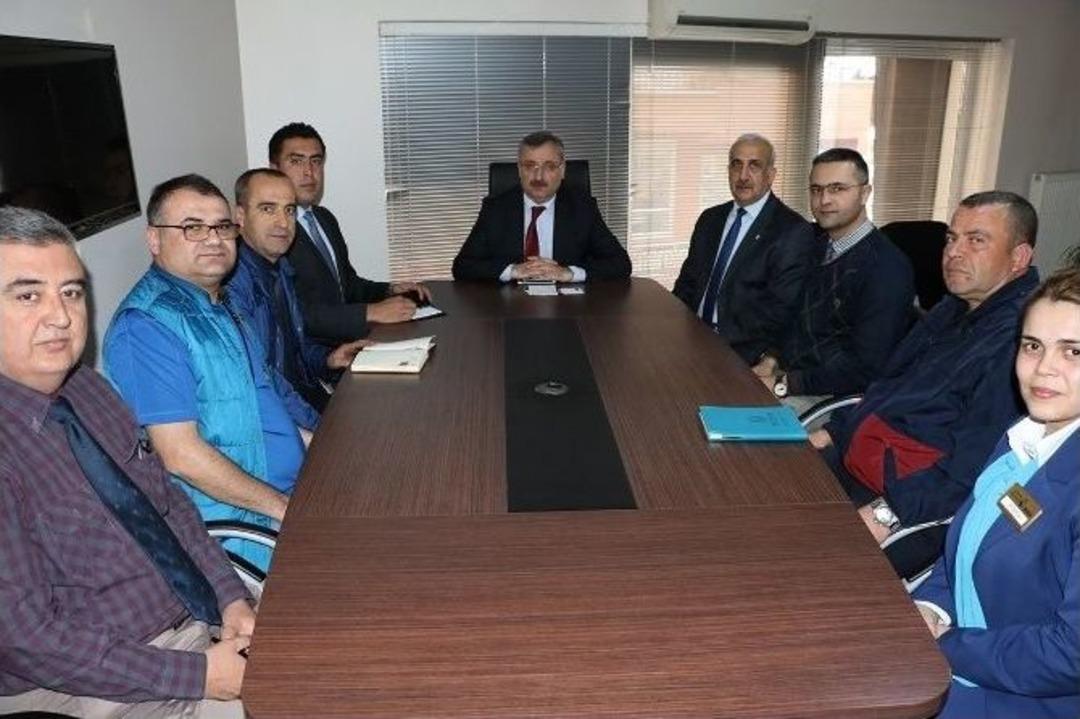 Genel Sekreter Memiş Hizmetleri Yerinde İnceledi