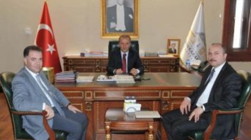 Yeni Meteoroloji B&ouml;lge M&uuml;d&uuml;r&uuml; Ak&ccedil;akaya&rsquo;dan Vali G&uuml;ner&rsquo;e Ziyaret