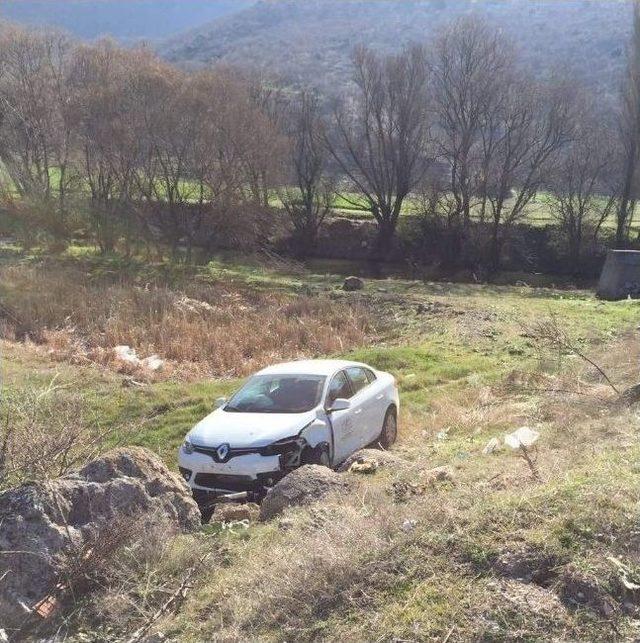 Seyitgazi’de Trafik Kazası, 1 Yaralı