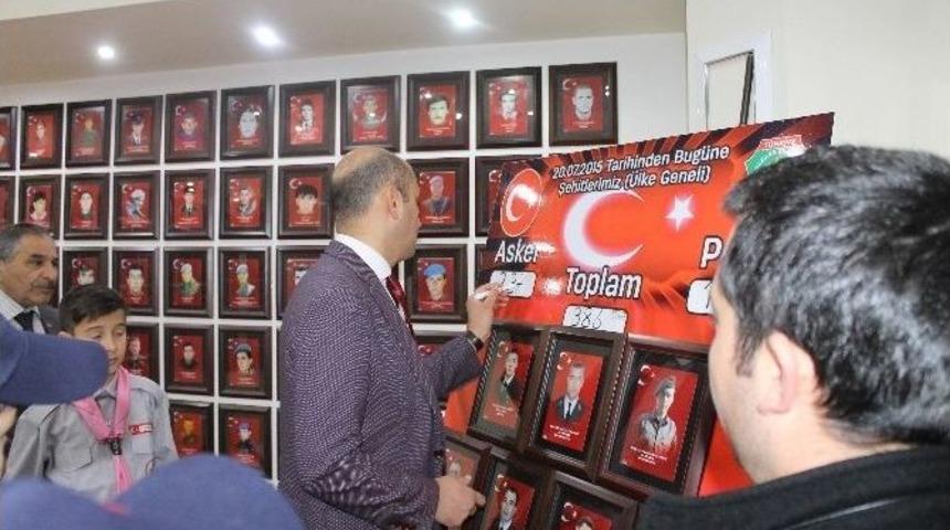 İzci &Ouml;ğrencilerden Şehit Ve Gaziler Derneğine Ziyaret