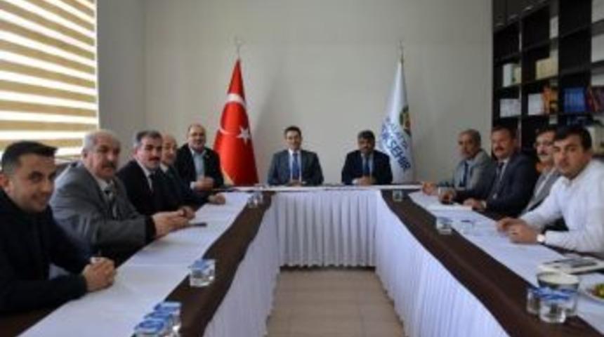 Tarım Fuarı &Ouml;ncesi Muhtarlarla İstişare Yapıldı